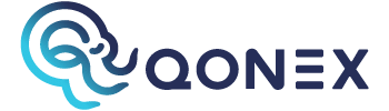 Logo Qonex bleu